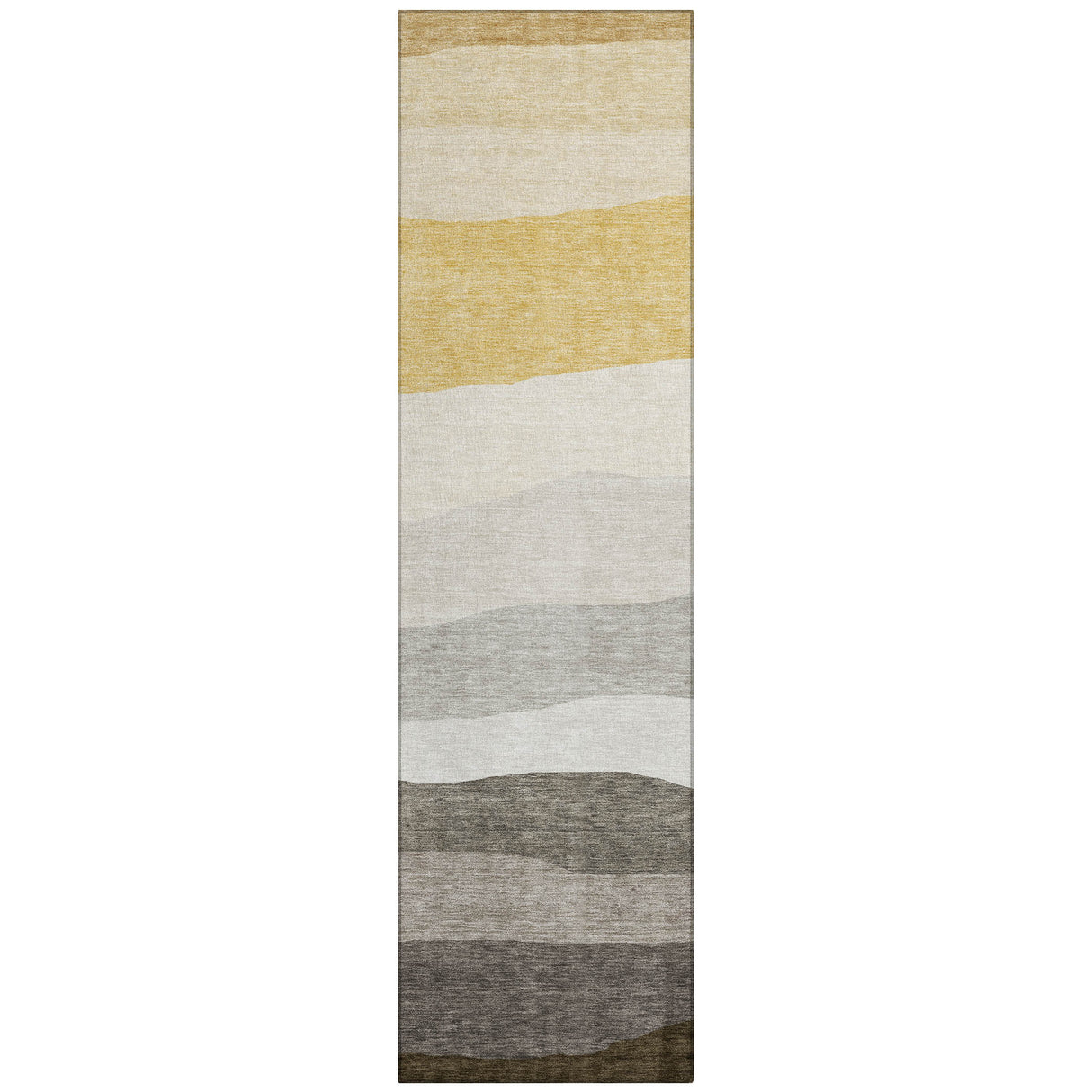 Addison Chantille ACN2023 Stripes Machine Made Transitional Pewter Rug
