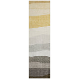 Addison Chantille ACN2023 Stripes Machine Made Transitional Pewter Rug