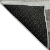 Addison Chantille ACN2023 Stripes Machine Made Transitional Pewter Rug