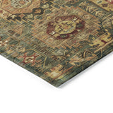 Addison Chantille ACN2024 Medallions Machine Made Traditional Aloe Rug
