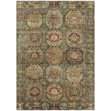 Addison Chantille ACN2024 Medallions Machine Made Traditional Aloe Rug