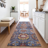 Addison Chantille ACN2024 Medallions Machine Made Traditional Denim Rug