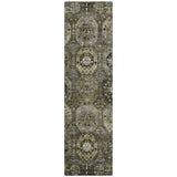 Addison Chantille ACN2024 Medallions Machine Made Traditional Mocha Rug