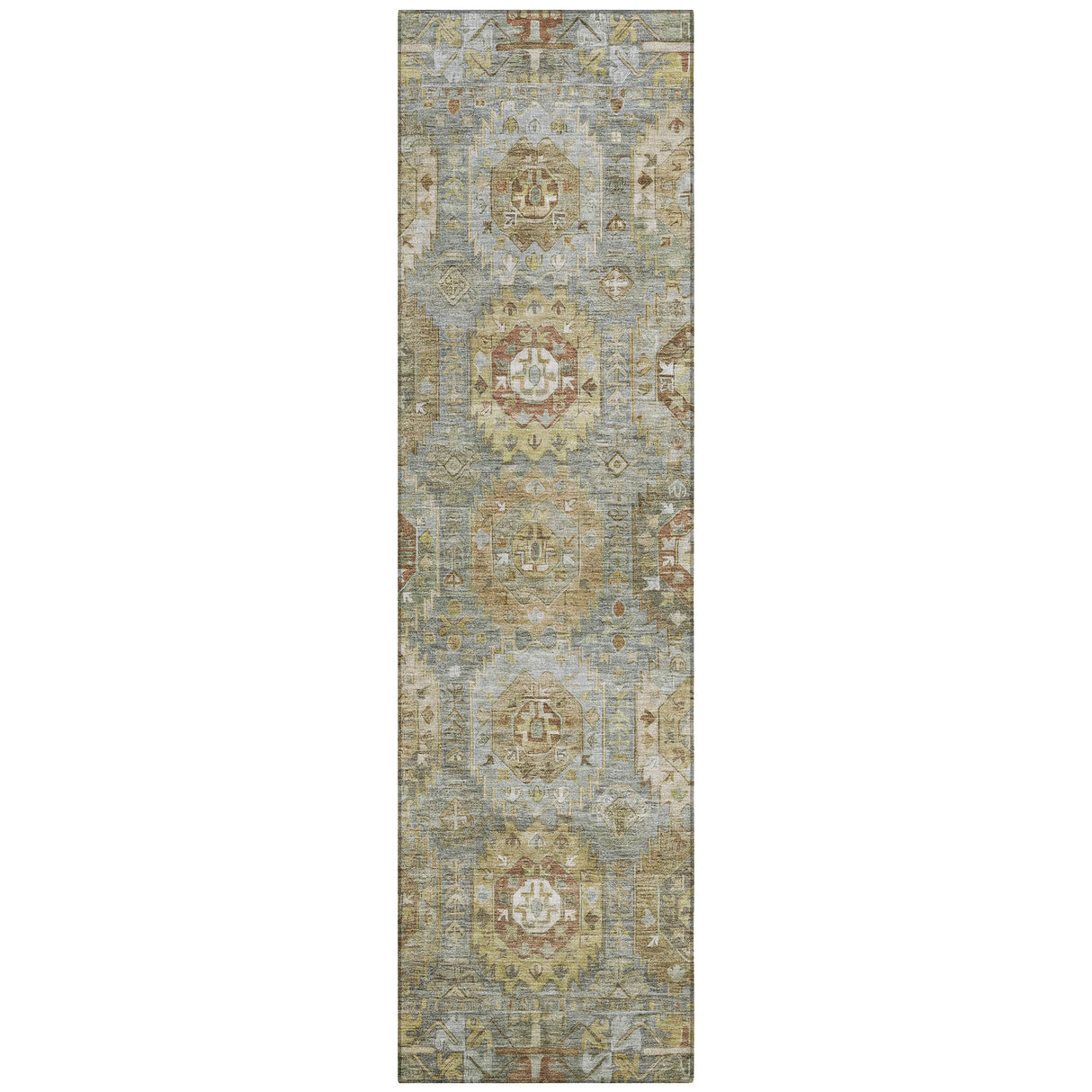 Addison Chantille ACN2024 Medallions Machine Made Traditional Sage Rug