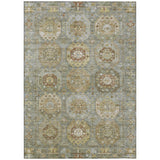 Addison Chantille ACN2024 Medallions Machine Made Traditional Sage Rug