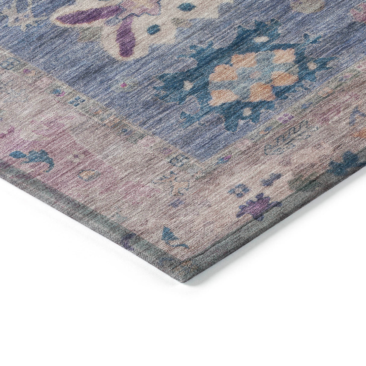 Addison Chantille ACN2025 Global Machine Made Traditional Blue Rug
