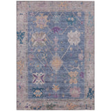 Addison Chantille ACN2025 Global Machine Made Traditional Blue Rug