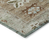 Addison Chantille ACN2025 Global Machine Made Traditional Brown Rug