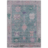 Addison Chantille ACN2025 Global Machine Made Traditional Green Rug