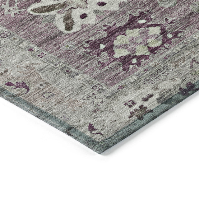 Addison Chantille ACN2025 Global Machine Made Traditional Merlot Rug
