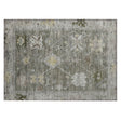 Addison Chantille ACN2025 Global Machine Made Traditional Pewter Rug