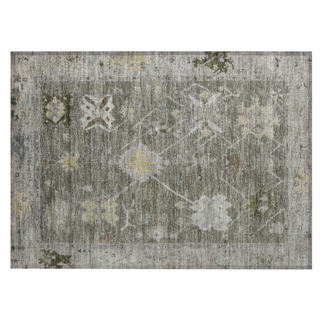 Addison Chantille ACN2025 Global Machine Made Traditional Pewter Rug