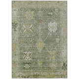 Addison Chantille ACN2025 Global Machine Made Traditional Sage Rug