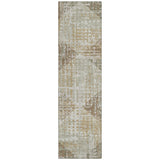 Addison Chantille ACN2026 Geometric Machine Made Transitional Aloe Rug