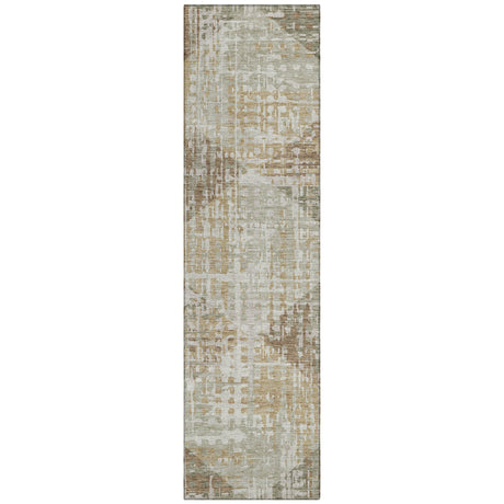 Addison Chantille ACN2026 Geometric Machine Made Transitional Aloe Rug