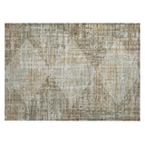 Addison Chantille ACN2026 Geometric Machine Made Transitional Aloe Rug