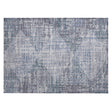 Addison Chantille ACN2026 Geometric Machine Made Transitional Blue Rug