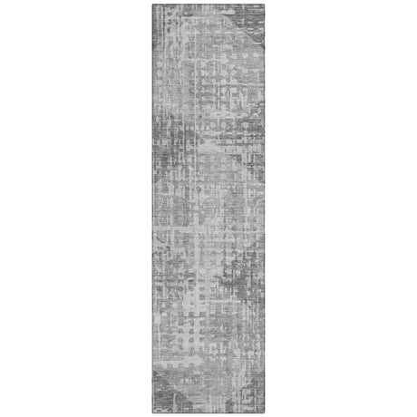 Addison Chantille ACN2026 Geometric Machine Made Transitional Gray Rug