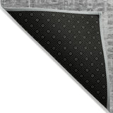 Addison Chantille ACN2026 Geometric Machine Made Transitional Gray Rug