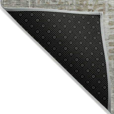 Addison Chantille ACN2026 Geometric Machine Made Transitional Pewter Rug