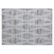 Addison Chantille ACN2027 Stripes Machine Made Transitional Putty Rug
