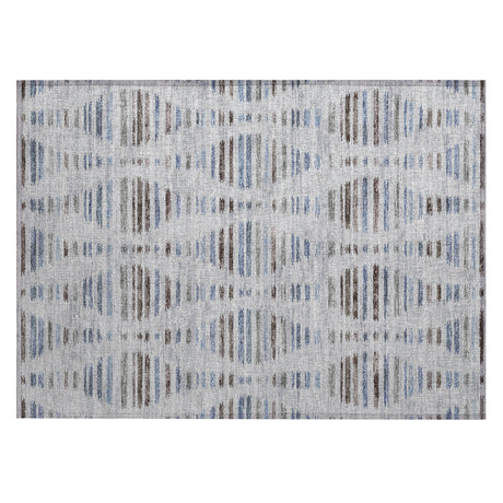 Addison Chantille ACN2027 Stripes Machine Made Transitional Putty Rug