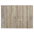 Addison Chantille ACN2029 Stripes Machine Made Transitional Beige Rug