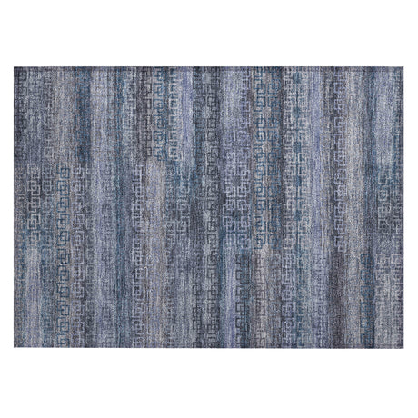 Addison Chantille ACN2029 Stripes Machine Made Transitional Taupe Rug