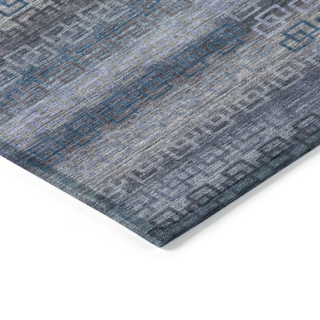 Addison Chantille ACN2029 Stripes Machine Made Transitional Taupe Rug