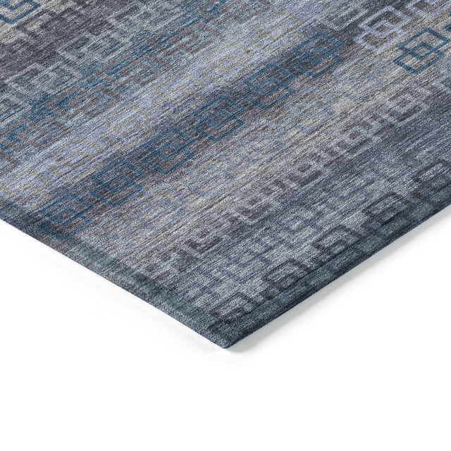Addison Chantille ACN2029 Stripes Machine Made Transitional Taupe Rug