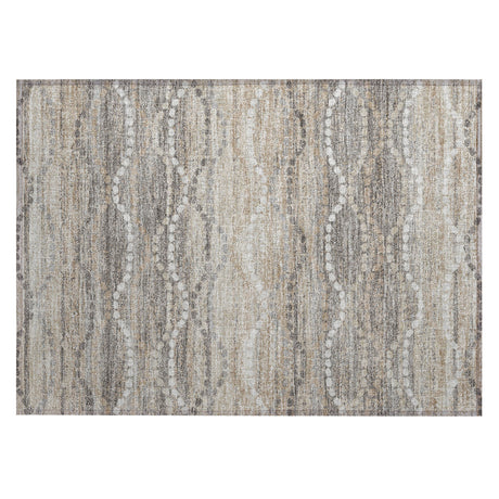Addison Chantille ACN2030 Gradient Machine Made Transitional Beige Rug