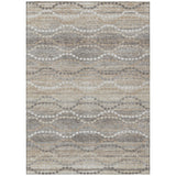 Addison Chantille ACN2030 Gradient Machine Made Transitional Beige Rug