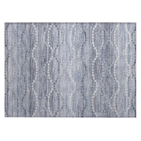 Addison Chantille ACN2030 Gradient Machine Made Transitional Blue Rug
