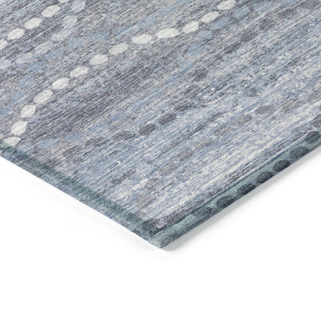 Addison Chantille ACN2030 Gradient Machine Made Transitional Blue Rug