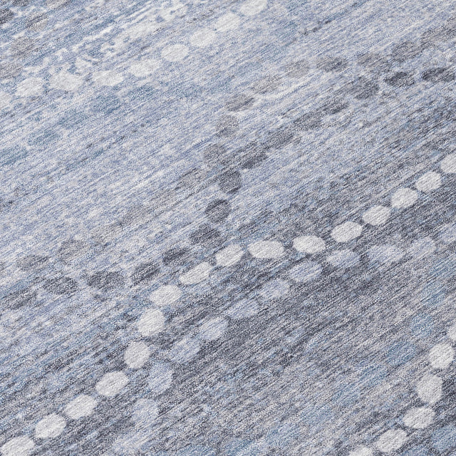 Addison Chantille ACN2030 Gradient Machine Made Transitional Blue Rug