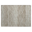 Addison Chantille ACN2030 Gradient Machine Made Transitional Khaki Rug