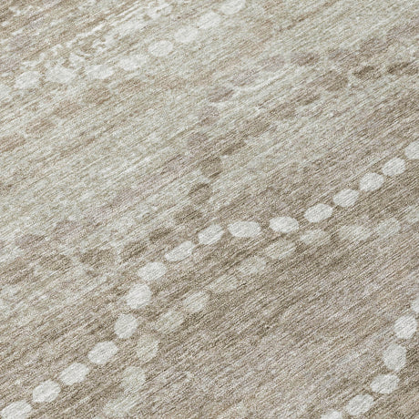 Addison Chantille ACN2030 Gradient Machine Made Transitional Khaki Rug