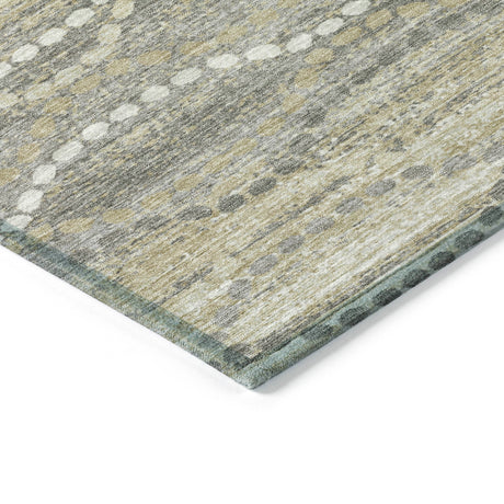 Addison Chantille ACN2030 Gradient Machine Made Transitional Pewter Rug