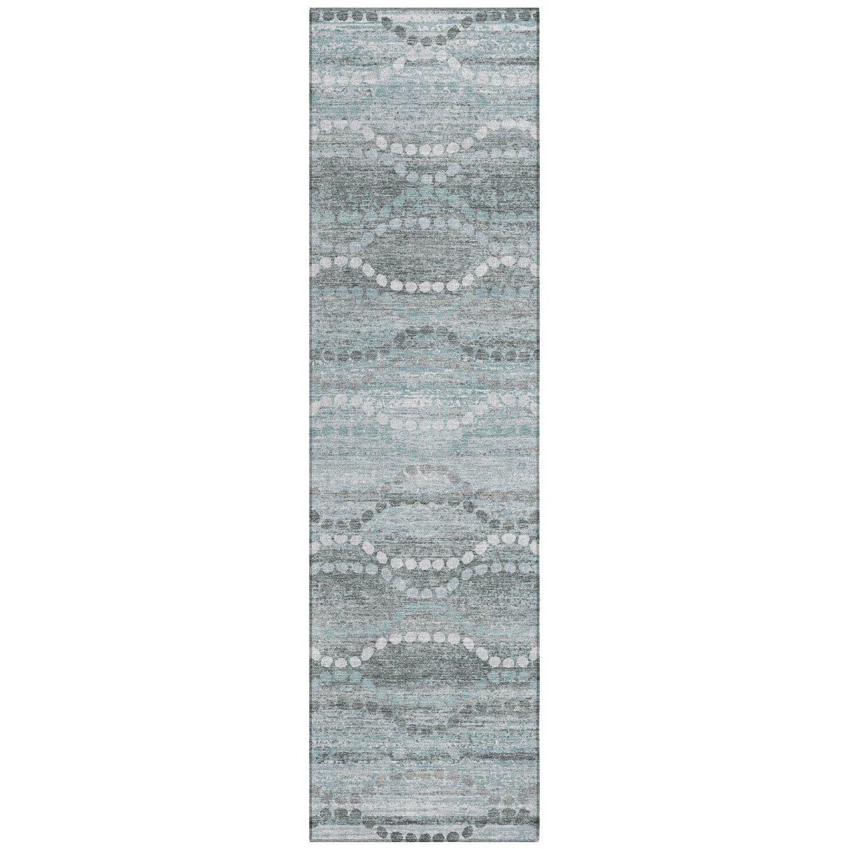 Addison Chantille ACN2030 Gradient Machine Made Transitional Teal Rug