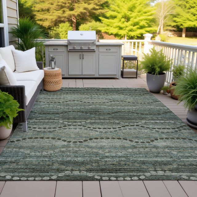 Addison Chantille ACN2031 Gradient Machine Made Transitional Aloe Rug