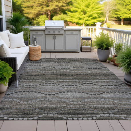 Addison Chantille ACN2031 Gradient Machine Made Transitional Chocolate Rug