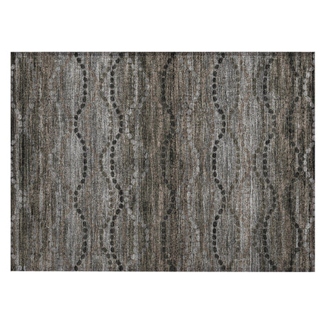 Addison Chantille ACN2031 Gradient Machine Made Transitional Chocolate Rug