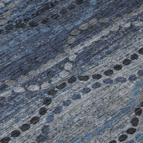 Addison Chantille ACN2031 Gradient Machine Made Transitional Navy Rug