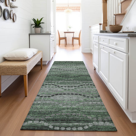 Addison Chantille ACN2031 Gradient Machine Made Transitional Olive Rug
