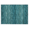 Addison Chantille ACN2031 Gradient Machine Made Transitional Turquoise Rug