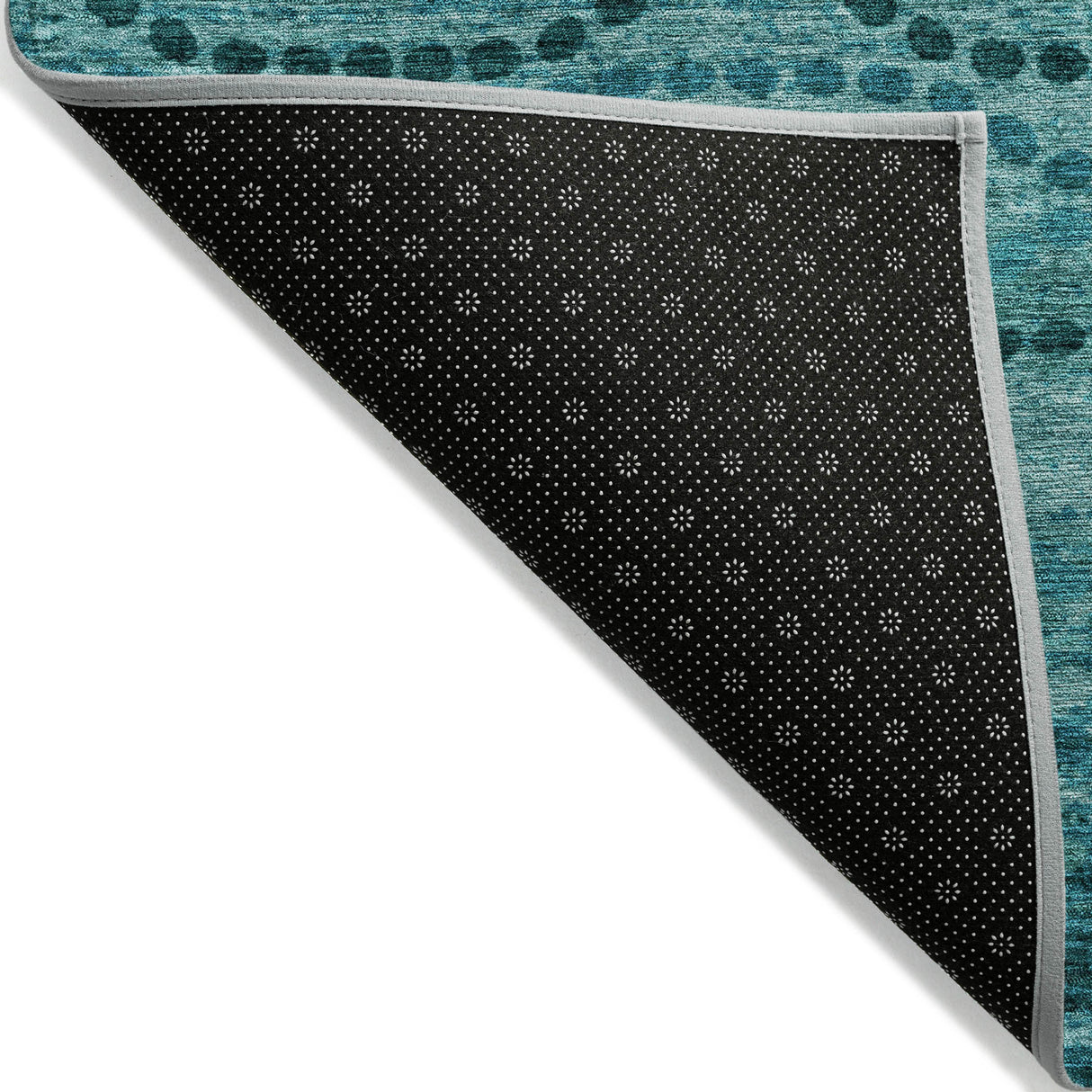 Addison Chantille ACN2031 Gradient Machine Made Transitional Turquoise Rug