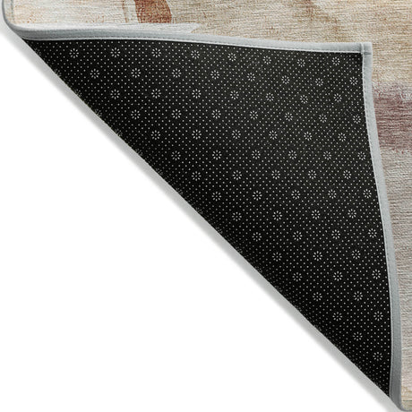 Addison Chantille ACN2033 Abstract Machine Made Transitional Terracotta Rug