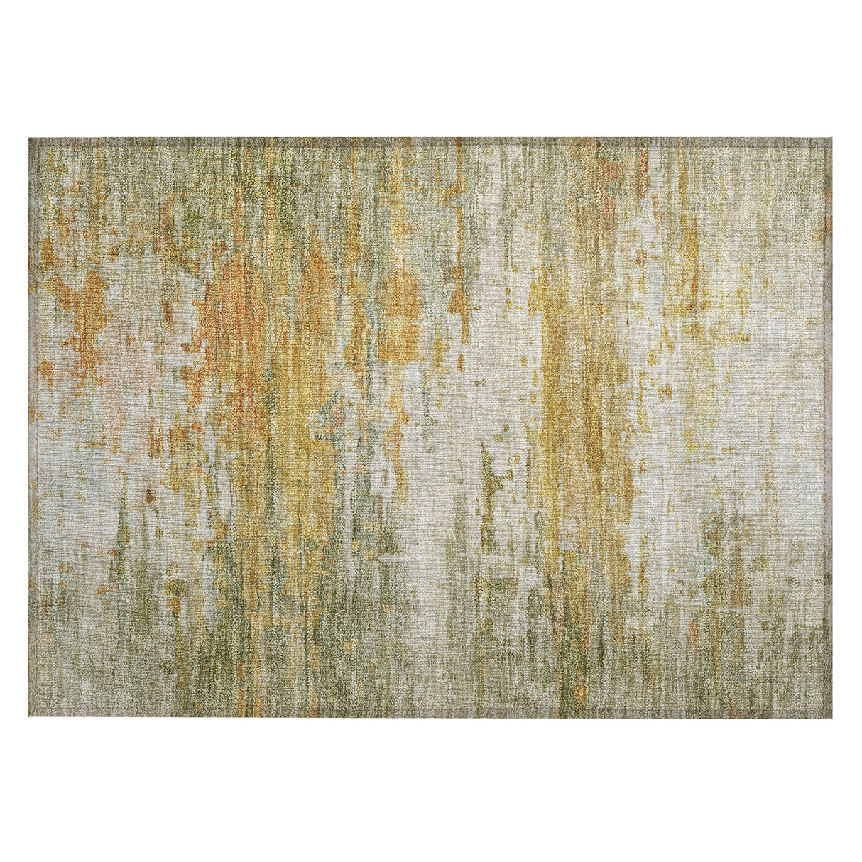 Addison Chantille ACN2034 Abstract Machine Made Transitional Aloe Rug