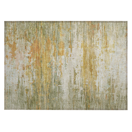 Addison Chantille ACN2034 Abstract Machine Made Transitional Aloe Rug