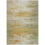 Addison Chantille ACN2034 Abstract Machine Made Transitional Aloe Rug